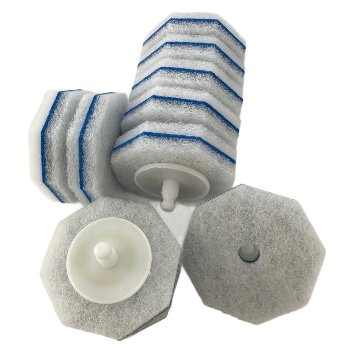 Disposable Toilet Brush for Household Use Without Dead Corners for Washing Toilets and Bathroom Fiber Replacement Brush for Sale in Stock