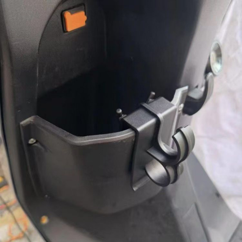 Electric vehicle fixed rack takeaway delivery box electric motorcycle bracket base battery car hook