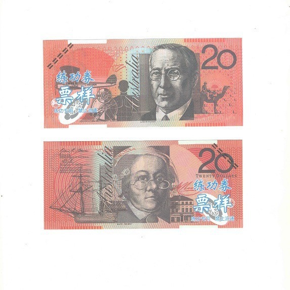 Australian Dollar Hundred-Dollar Version Brand New Foreign Banknote Foreign Currency Collectible Coin Australian Yuan Quantity Discount