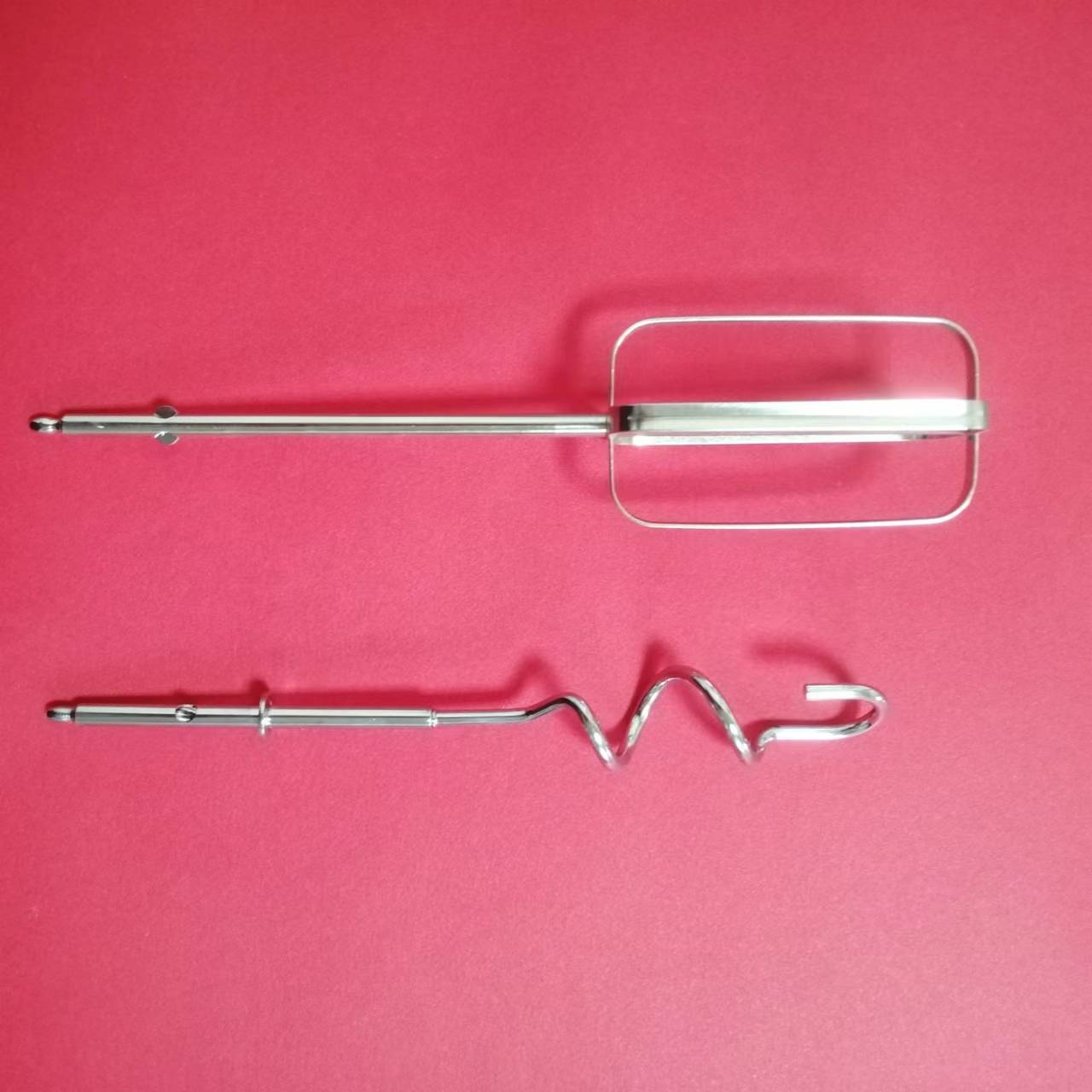 Customized household appliances kitchen electric egg beater accessories stainless steel lantern stick four-wire stick