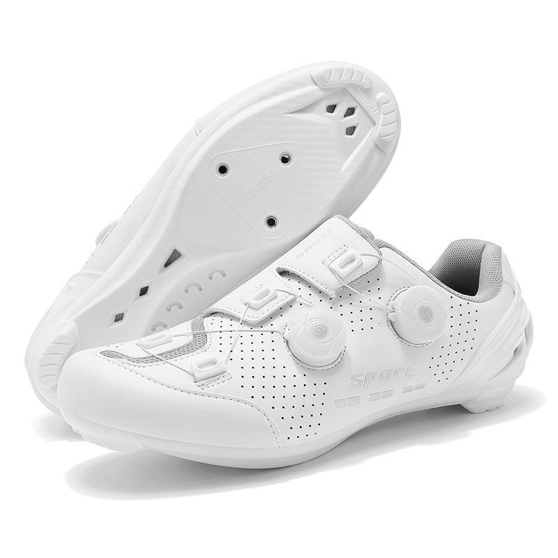 Кросс-кантрийные новые дорожные ботинки для велосипедов, мужские, для активного отдыха, с жесткой подошвой, без замка, дышащие, для горных велосипедов