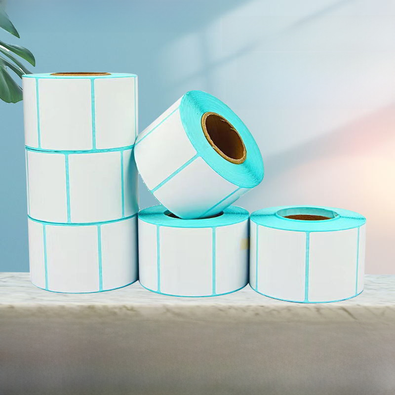 Label paper thermal paper 60x 40 bar code paper 60*40 scale paper printing paper take-out platform label sticker printing