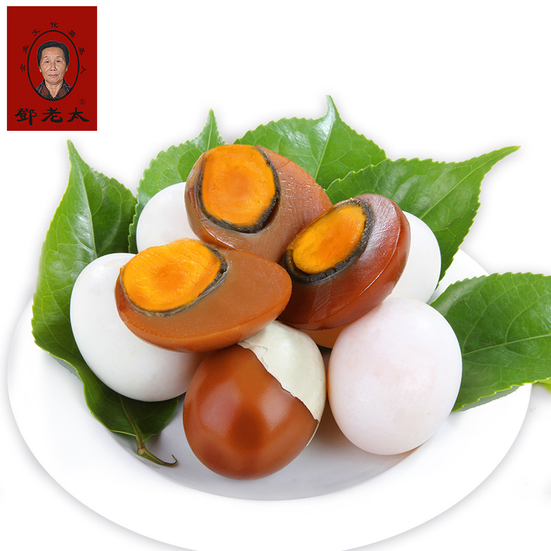 Mrs. Deng 60g scattered eggs Guang 'an salt preserved egg factory straight hair factory direct Sichuan local products