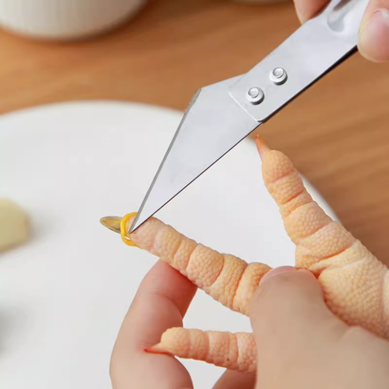 Multifunctional Stainless Steel Hair Puller, Pig Hair Clip, Kitchen Supplies, Pig Hair Pliers, Chicken Feather Plucking Clip, Duck Hair Puller