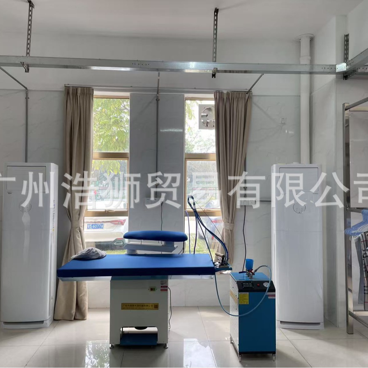 Vacuum Suction Ironing Table, Laundry Shop Dry Cleaning Shop Ironing Equipment, Commercial Iron Steam Ironing Table, Factory Direct Sales