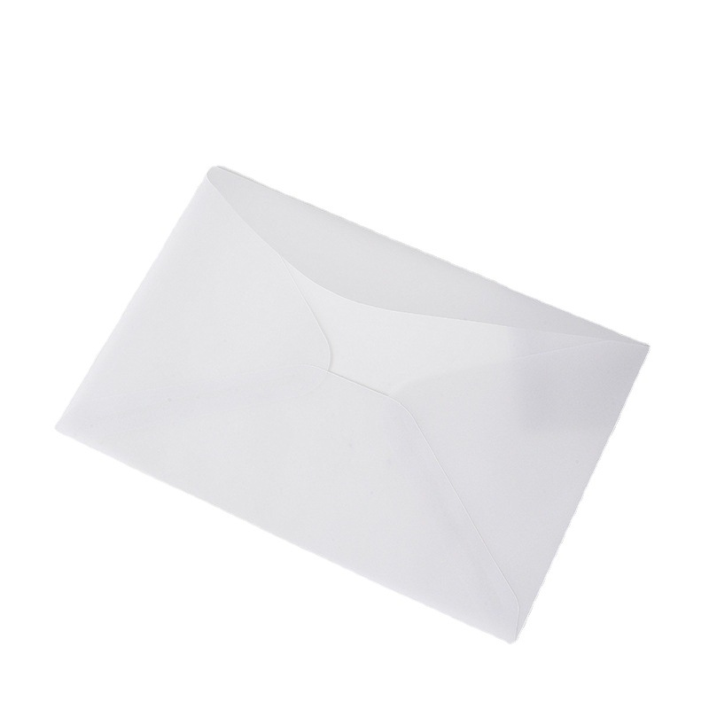 Transparent Sulfuric Acid Paper Envelope Wholesale Wedding Invitation Envelope Stamping Blank Wear Nail Art Card Packaging Storage