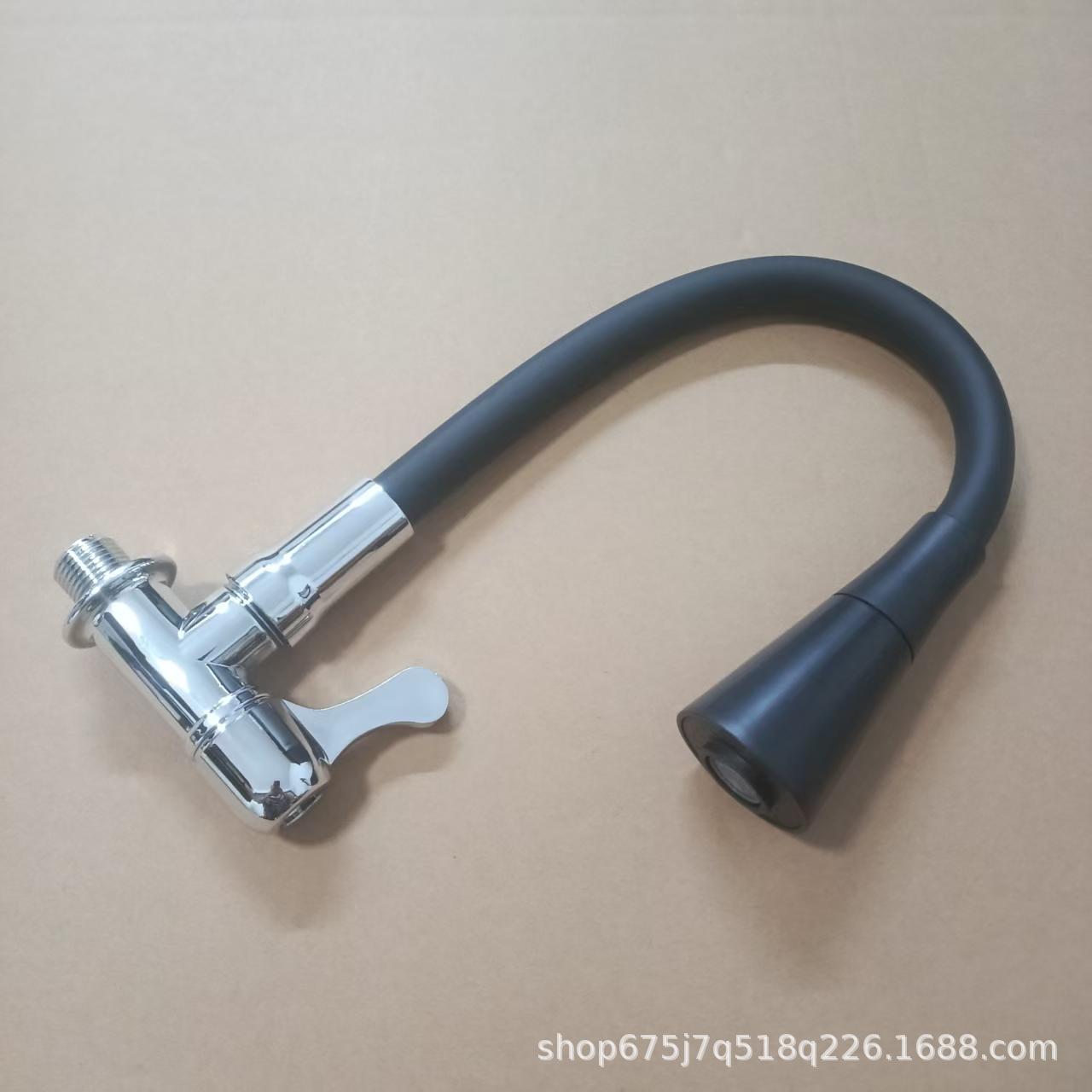 Foreign Trade Color Universal Pipe Faucet In-Wall Single Cold Water Faucet Kitchen Faucet Balcony Laundry Sink Faucet