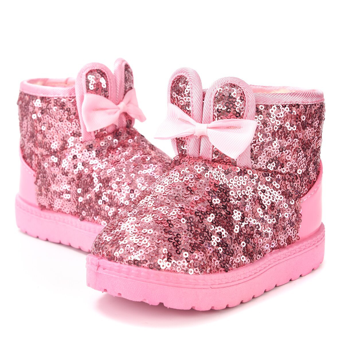 Children's shoes wholesale children's snow boots sequined children's boots baby snow boots factory direct one-piece delivery
