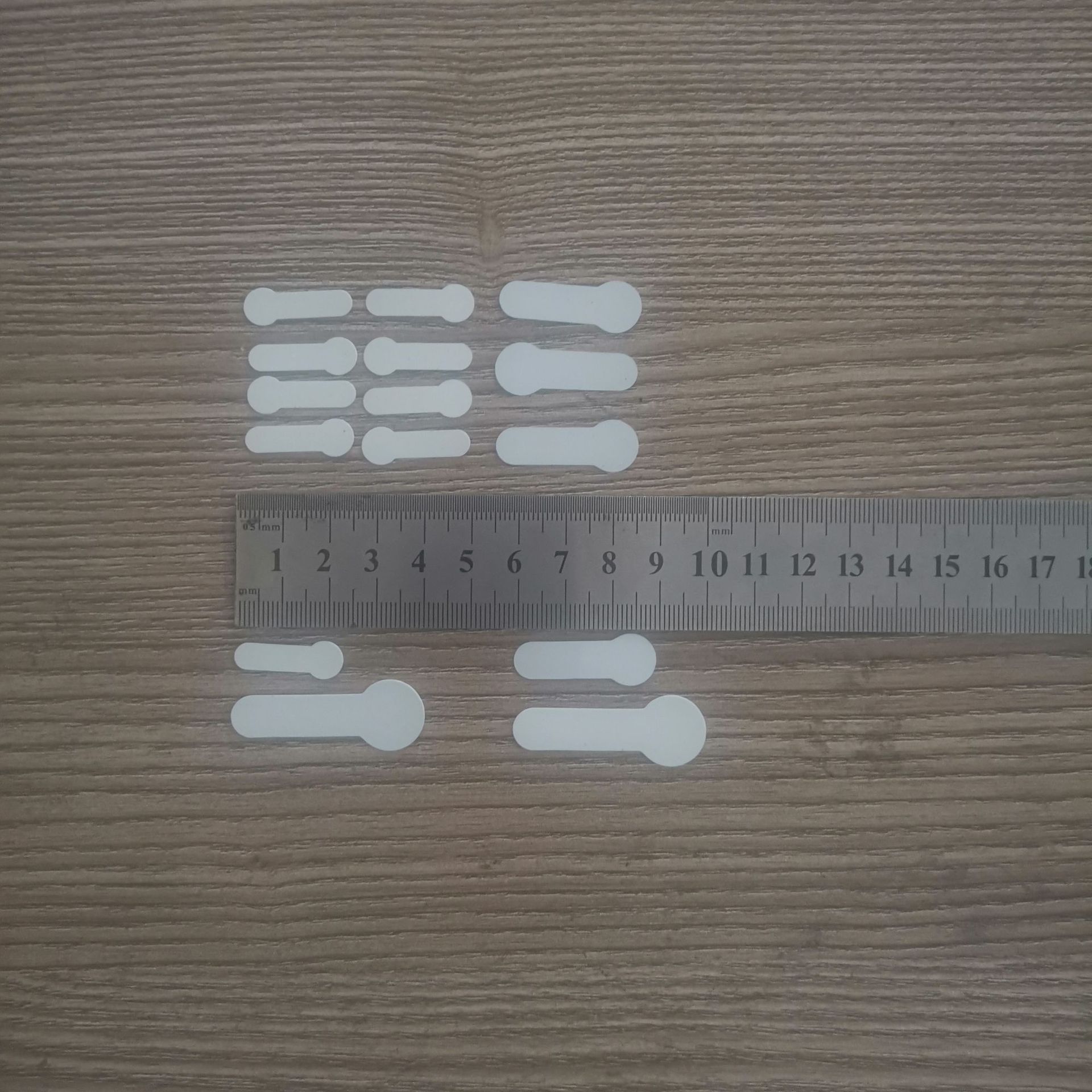 PC insulation sheet PVC PET battery insulation sheet Myra button battery insulation flame retardant White