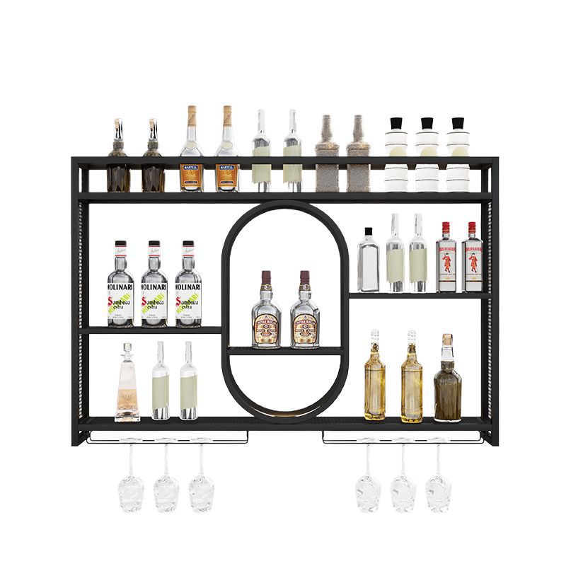 Cross-Border Disassembly and Assembly of Wine Racks, Light Luxury Bar, Wall-Mounted Wine Racks, Storage Racks, Wall-Mounted Bar and Restaurant Display Racks, Wine Cabinets