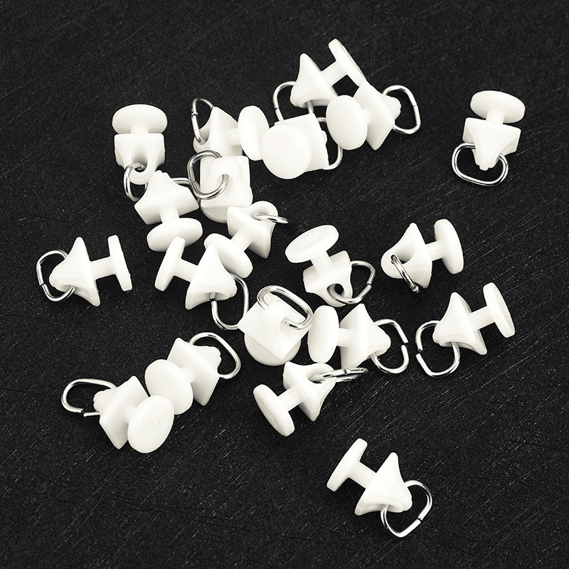 Home curtain track friction pulley Universal straight rail track hoist Square luxury ingot pulley curtain accessories