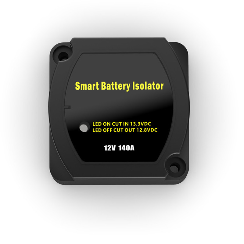 Dual Battery Isolator 12V140A Dual Battery Separator Vsr Smart Relay Car Boat Rv Charger