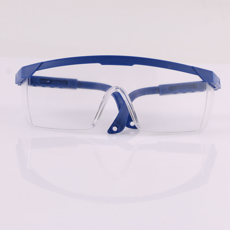 Retractable Leg High Definition Blue and White Goggles Riding Labor Protection Anti-splash Anti-fog Anti-wind Anti-sand Anti-dust Welding Protection