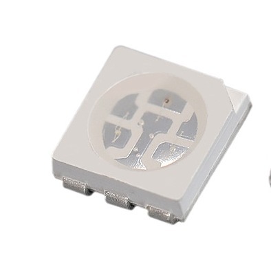 5050RGB full color 0.2w patch lamp beads LED colorful patch light emitting diode red green blue tricolor lamp beads