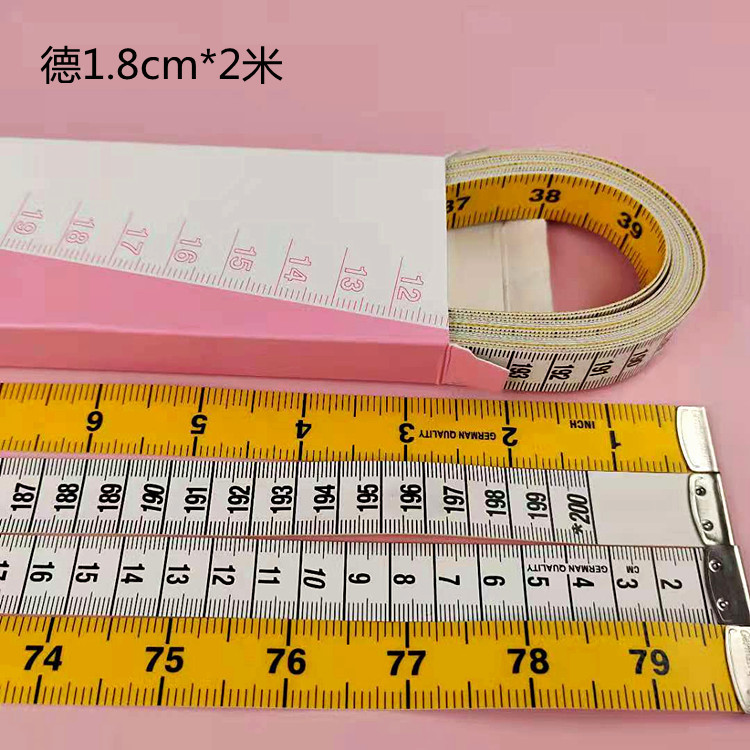 Supply of Online Plastic Soft Tape Measure Multi-Specification Clothing Tailoring Tape Measure Manufacturer Wholesale 8g
