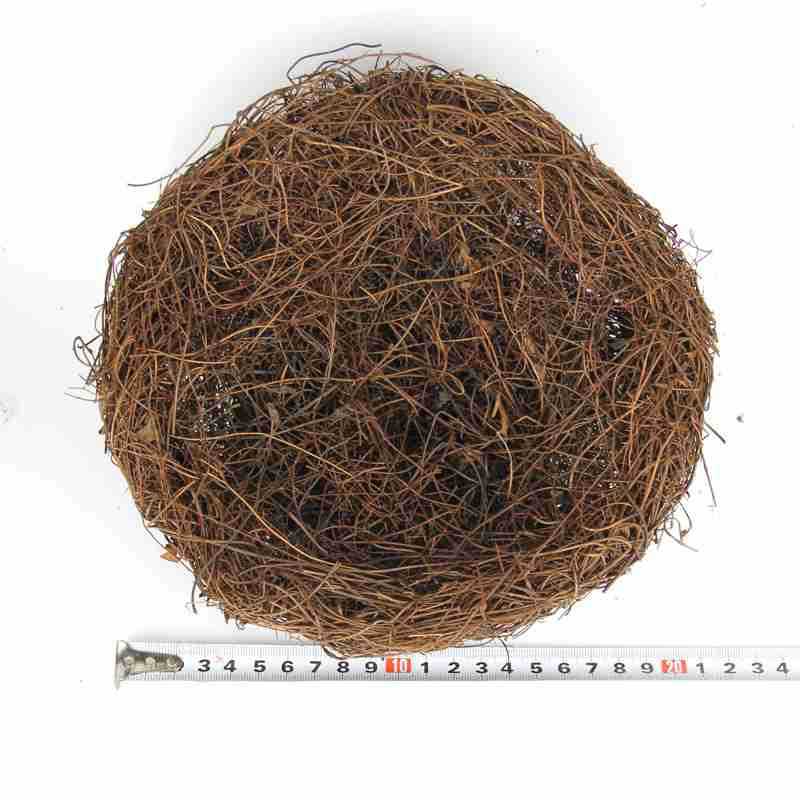 Simulation Rattan Bird's Nest Bird's Nest Simulation Decoration Easter Supplies Soft Props Quail Eggs Bird Eggs