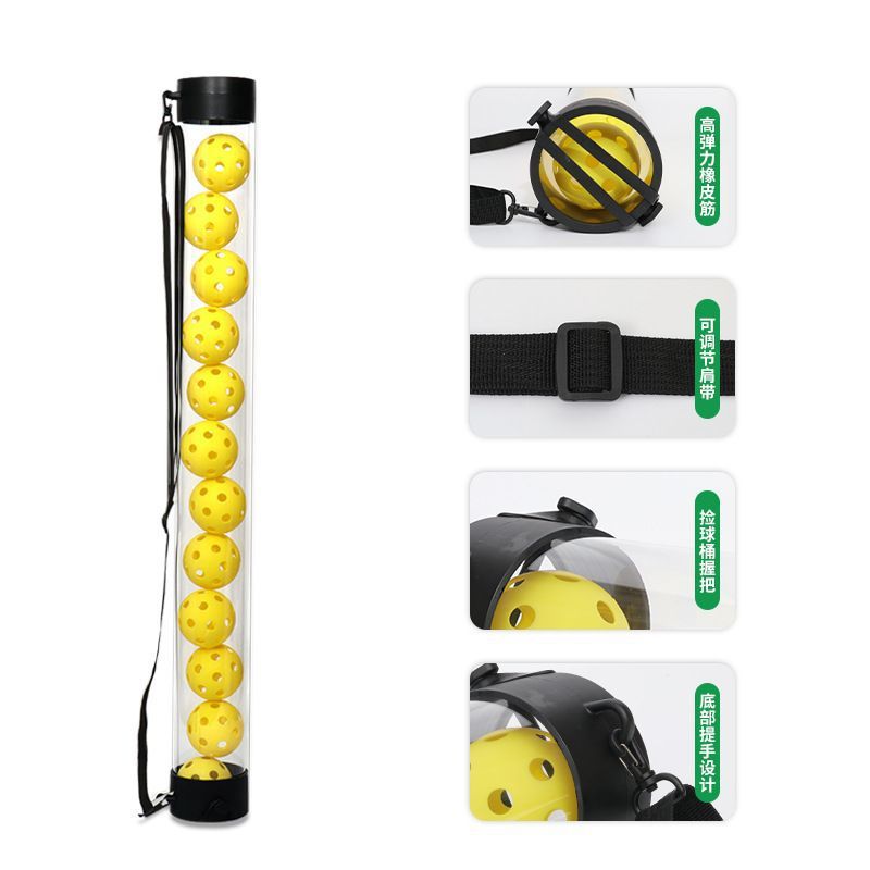 Pickleball Ball Picker/Tennis Ball Picker Bucket/Tennis Ball Frame/Ball Picker Barrel/Ball Picker Barrel 15 Pieces