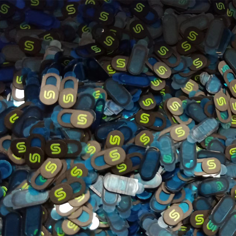 Cross-border Explosions Camera Protective Cover Mobile Phone Computer Tablet Universal Metal Privacy Cover Oval T1 Occlusion Sticker