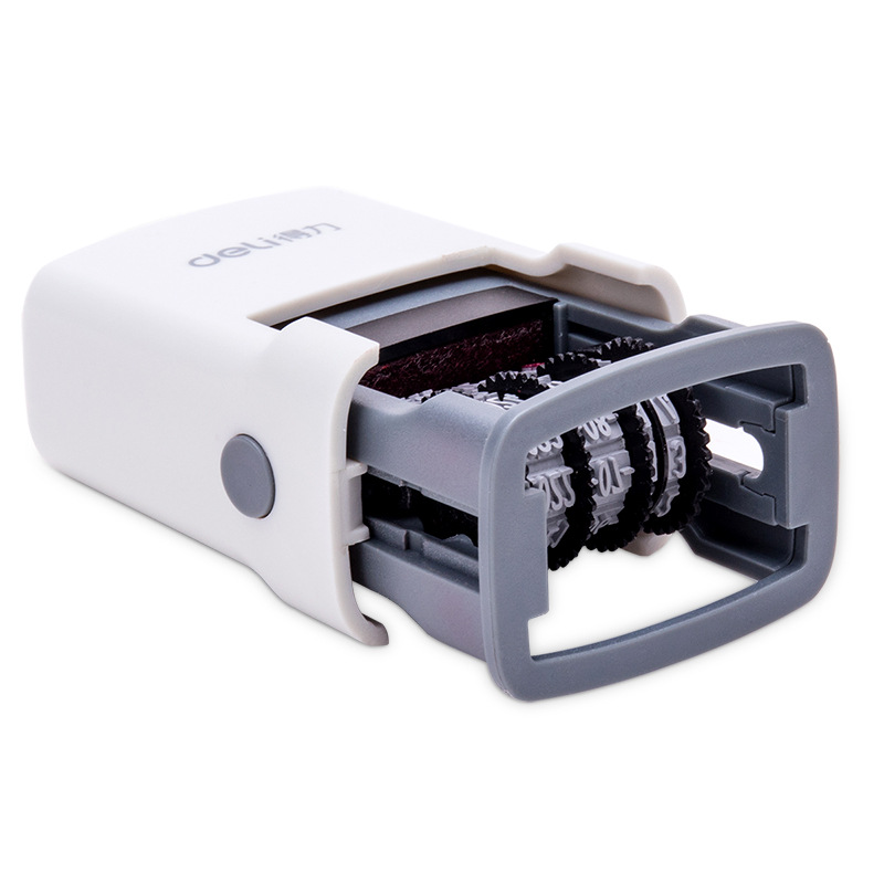 Deli 79951 Date Seal Financial Ink Back Seal Adjustable Date Seal Production Date Code