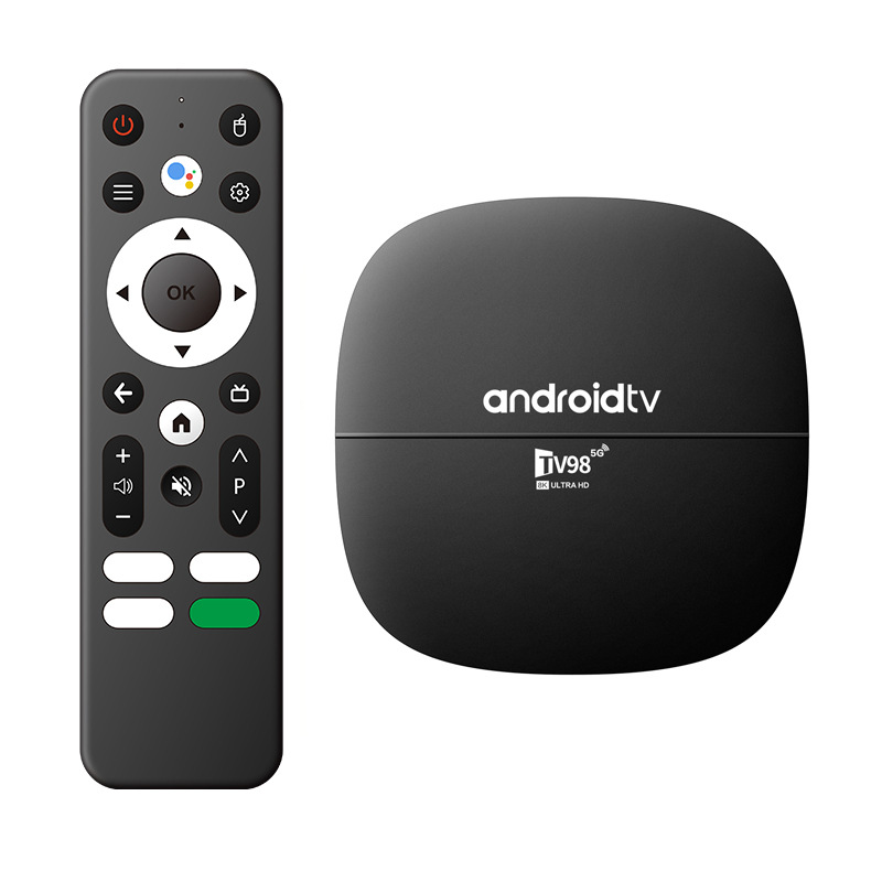 Foreign Trade Tv98 Atv Set-Top Box H313 4K Hd Bluetooth 5Gwifi Network Tv Box Tv Box