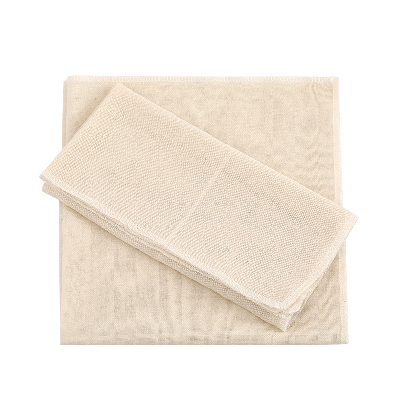 Factory Wholesale Pure Cotton White Cloth Strand Bean Curd Cloth White Gray Cloth Soymilk Filter Steamer Cloth Filter Cloth Bean Bag Cloth