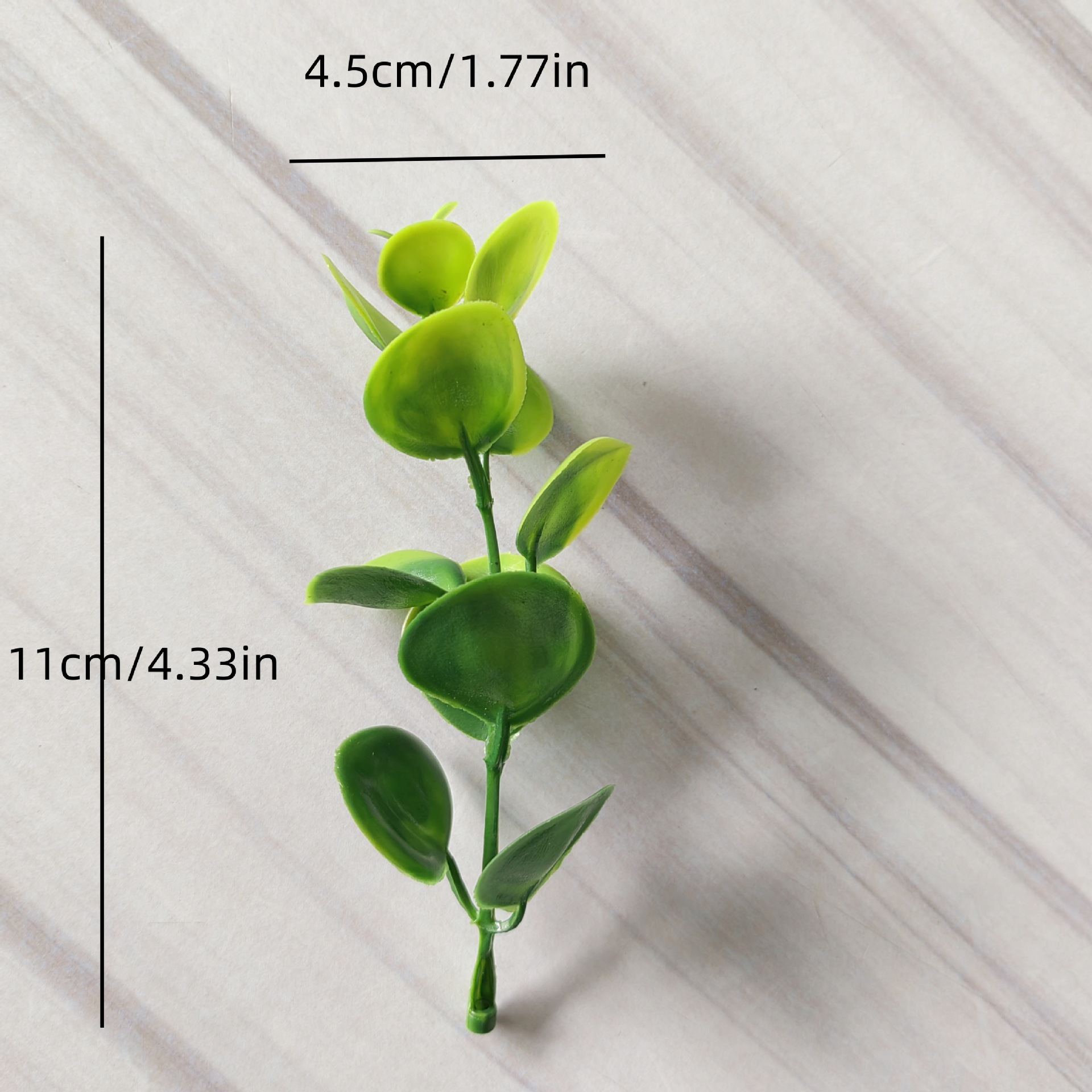 Factory wholesale artificial green plant love eucalyptus leaf decoration artificial flower handmade artificial green plant water plant accessories