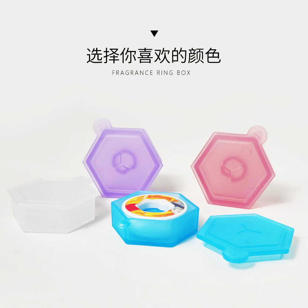 Scent Ring Cross-Border Various Fruit Play Scent Ring Universal Scented Ring Storage Box Storage Box with Lanyard