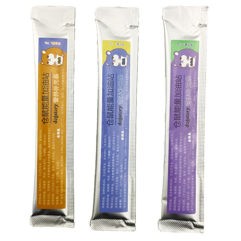 Hamster Nutrition Strip Nutritional Mud Paste Golden Bear Nutrition Cream Small Pet Fun Mouse Mix Food Supplement Snacks