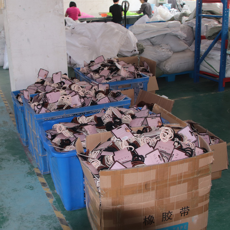 Cross-Border Amazon Headband Hair Band High Elastic Hair Tie Aliexpress Hair Rope Non-Stretch Hair Rubber Band Wholesale Headwear Hair Accessories