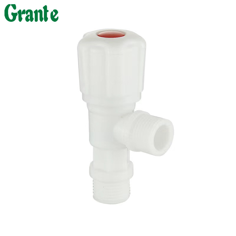 Public places outdoor indoor 4-point joint plastic faucet household White PP engineering plastic washing machine faucet