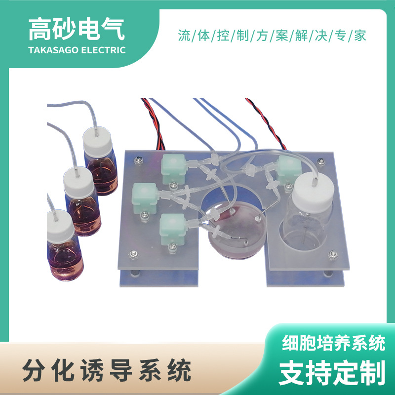 Fluid System for Live Cell Imaging Microfluidic Live Cell Imaging Environment Control System