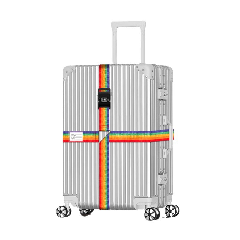 Cross-border Suitcase Cross Strap Luggage Reinforcement Strap Adjustable Trolley Case Luggage Code Strap