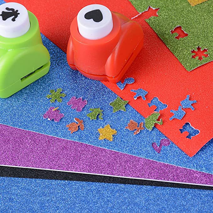 250g Glitter Paper Non-Shedding Glitter Cardboard Glitter Paper Kindergarten Handmade DIY Material Paper Art Paper
