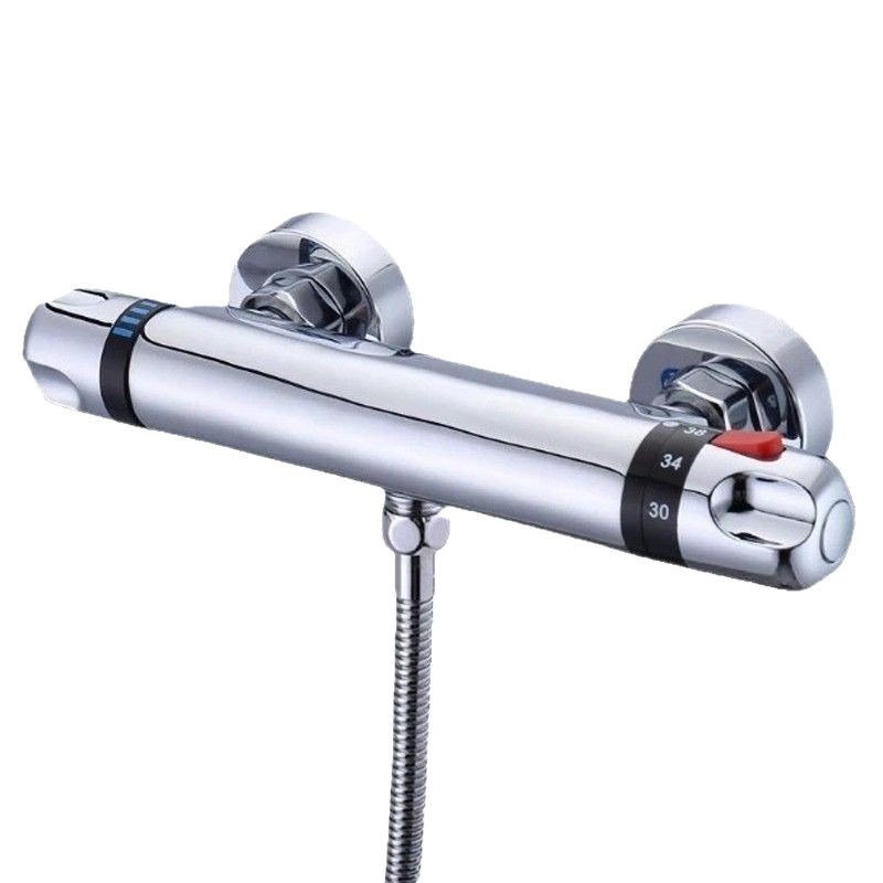 Mixing Valve Dark Solar Electric Water Heater Shower Set Hot and Cold Faucet Genuine Intelligent Constant Temperature Mixing Valve