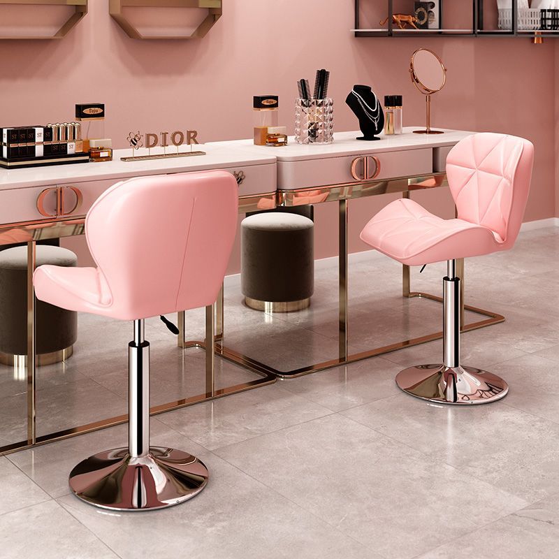 Bar Chair High Stool Modern Simple Bar Chair Home Liftable Bar Stool Front Desk Backrest Rotating Cashier Chair