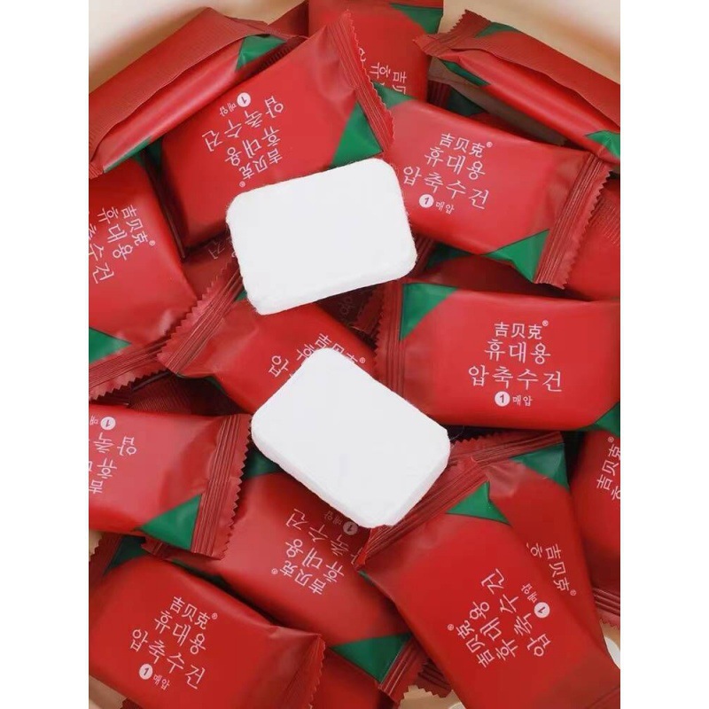 Disposable compressed towel, pure cotton, thickened, easy to carry, travel, daily makeup remover, independent packaging