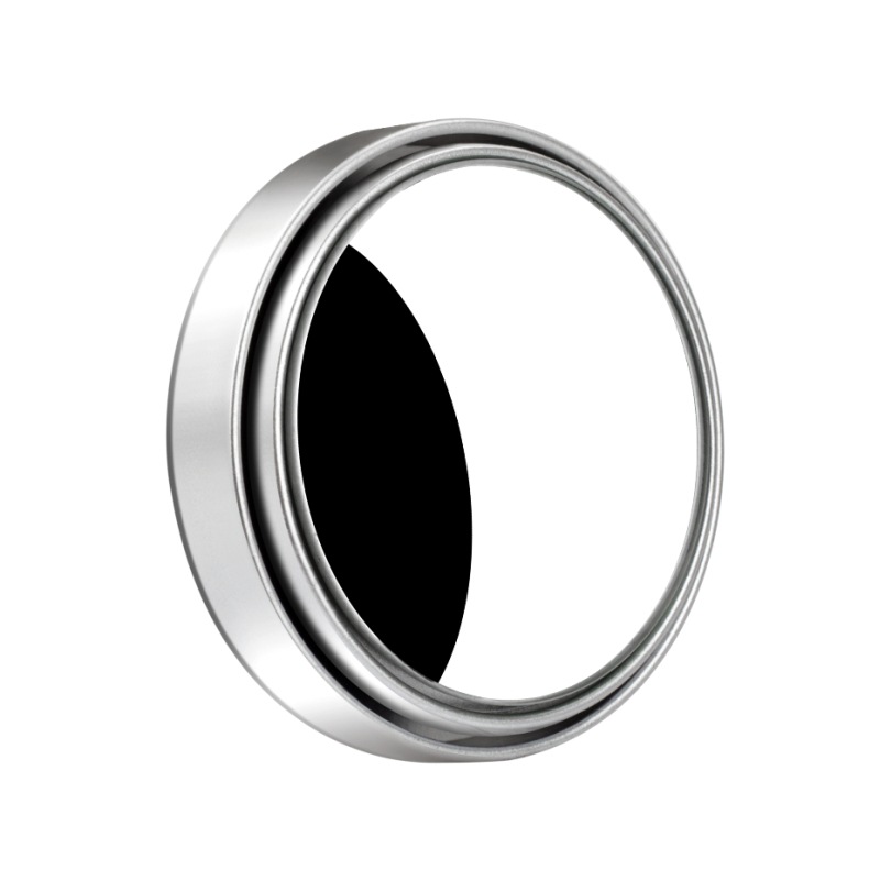 Car reversing rearview mirror adhesive car small round mirror 360 degrees adjustable large view auxiliary wide angle blind spot mirror