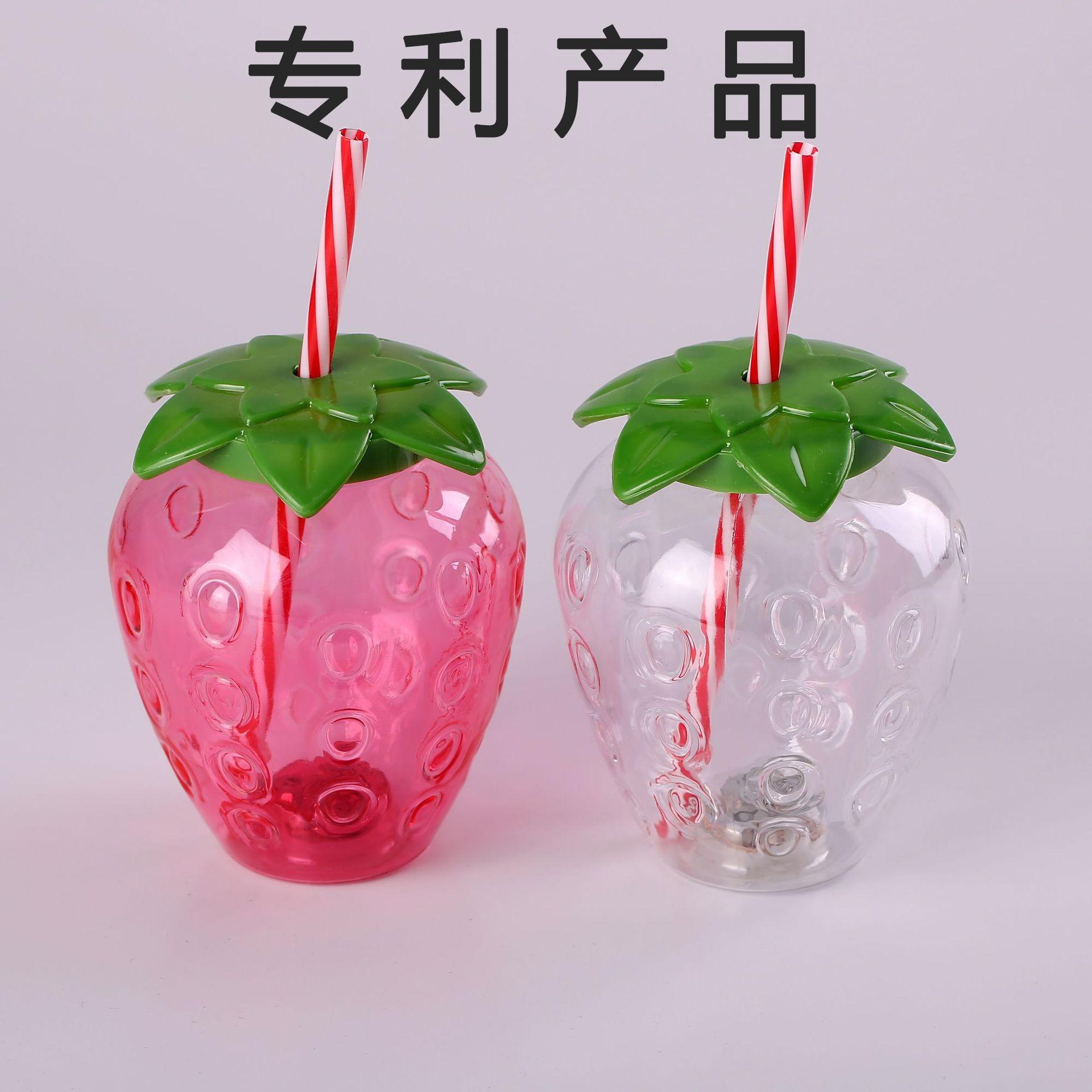 Прямые поставки с завода, креативная чашка PET 500мл, светящаяся пластиковая чашка для ананасового сока, чашка со straw из клубники