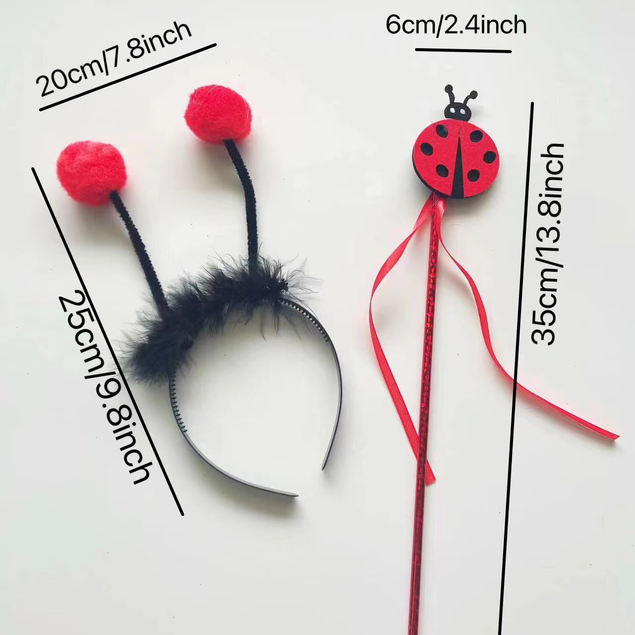 Spot Cross-Border Halloween Beetle Wings Four-Piece Set Kidsren's Performance Props