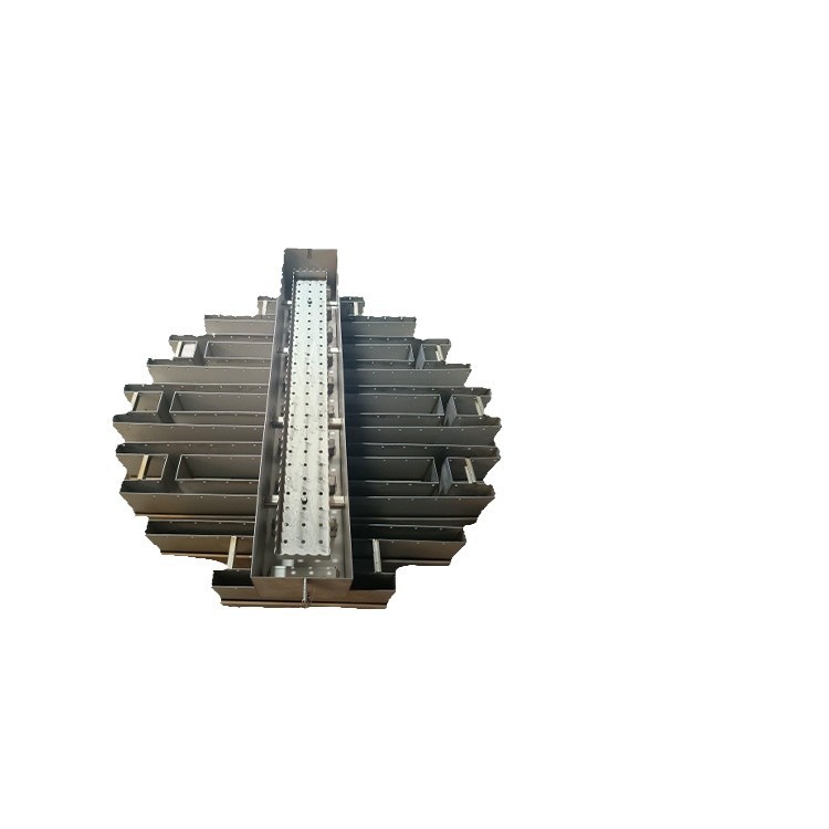 Stainless steel removable trough disc tower interna splitter distillation column liquid collector tubular gas-liquid distributor