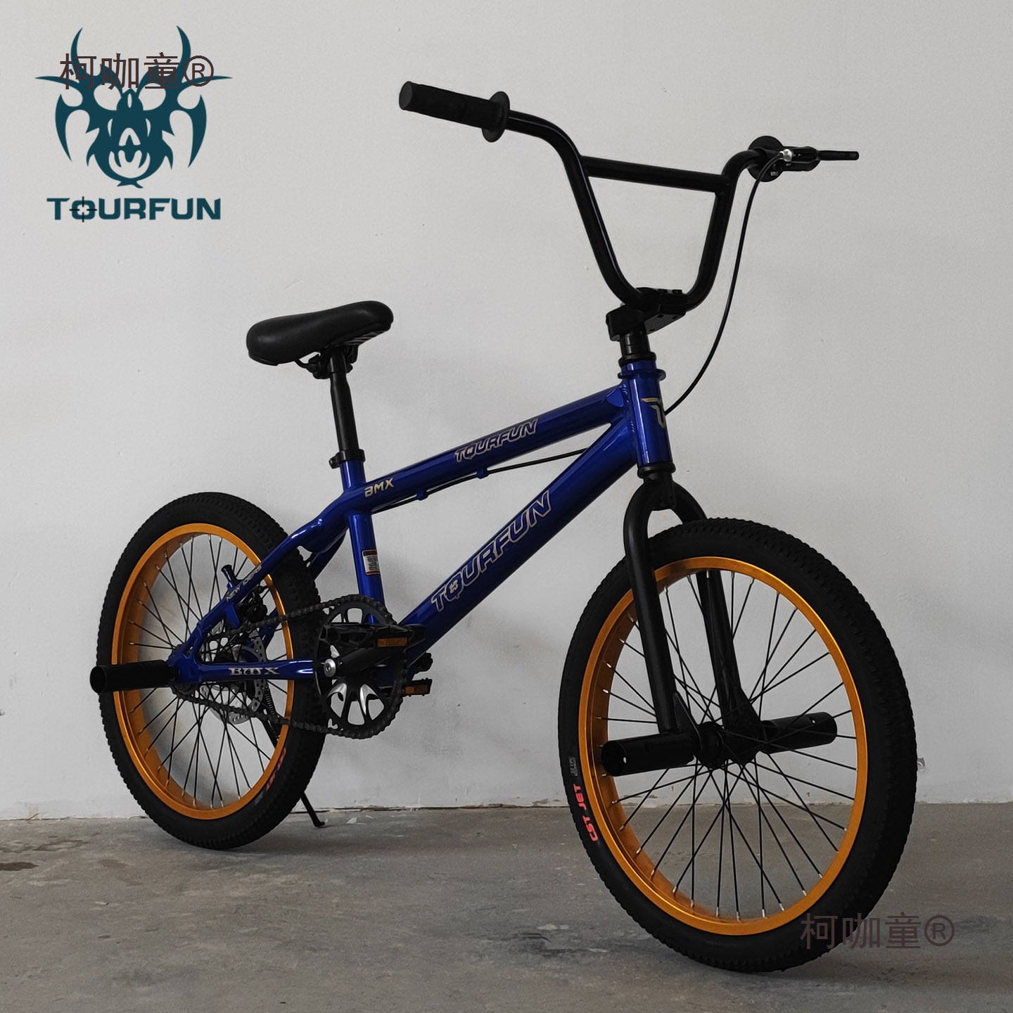 20inch Bmx Bmx Single Rear Disc Brake Trick Car Performance Car Fancy Street Car Aluminum Alloy Frame Temaxibao