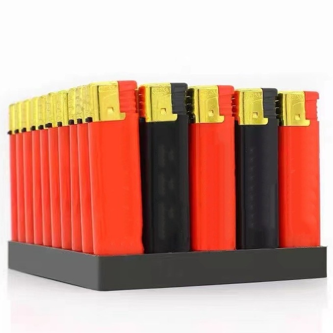 Factory disposable open flame windproof lighter company hotel catering printing advertising logo custom wholesale