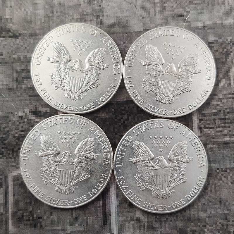 Various year numbers and patterns Commemorative coins Commemorative medallions American Statue of Liberty can blow silver dollars
