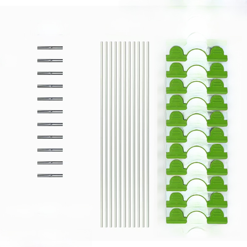 Factory cross-border Amazon gardening garden arch shed bracket glass fiber rod fiber rod folding agricultural small arch shed