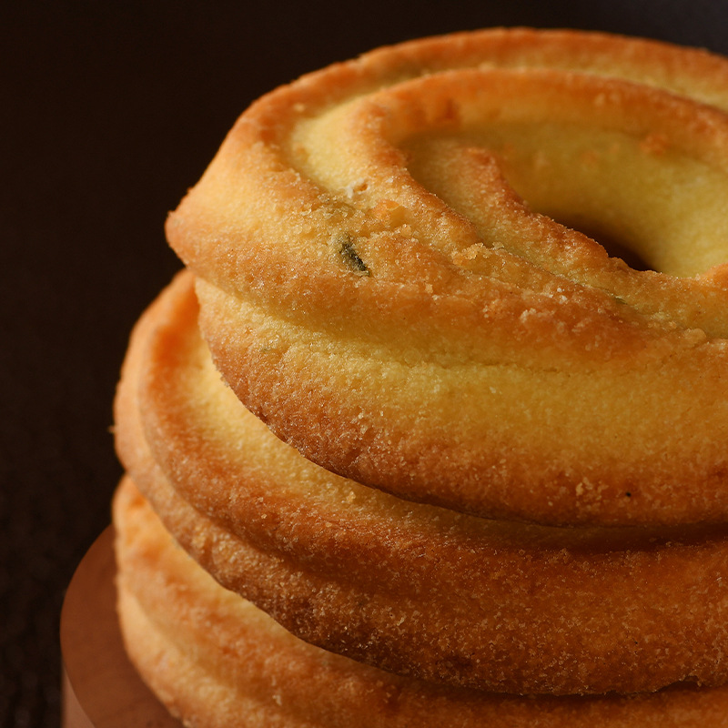 Butter Savory Cookies Snacks Bulk Wholesale 250g Shanghai Xinmai Factory Onion Flavor Savory Taste