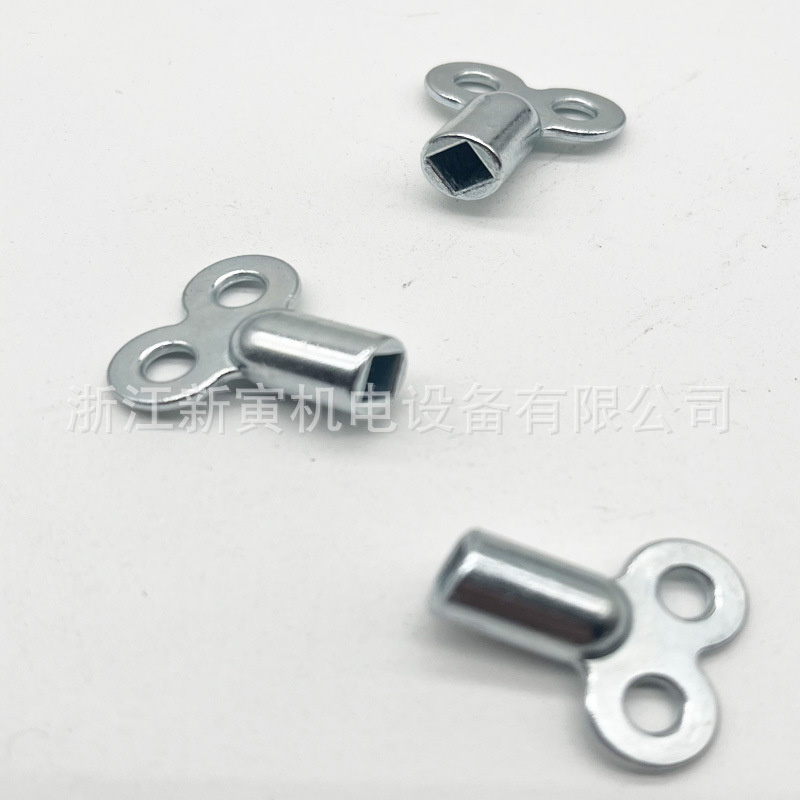 Radiator Exhaust Valve Key Switch Radiator Accessories Exhaust Valve Four-Corner Vent Valve Wrench Small Key