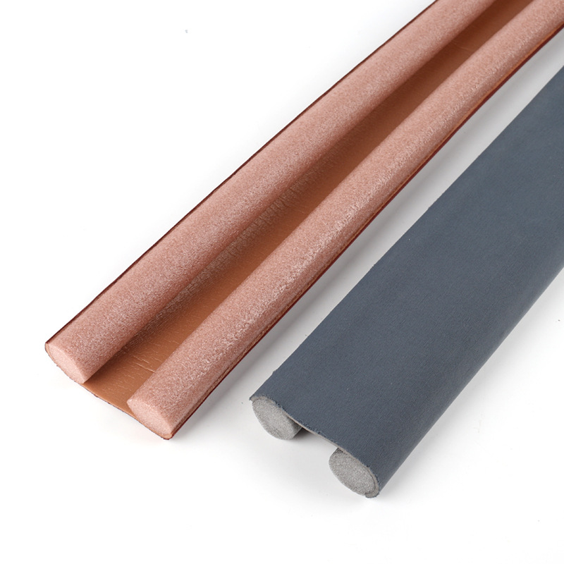 Rubber-free simple installation door bottom sealing strip anti-theft door anti-collision soundproof windproof thermal door seam dust-proof strip