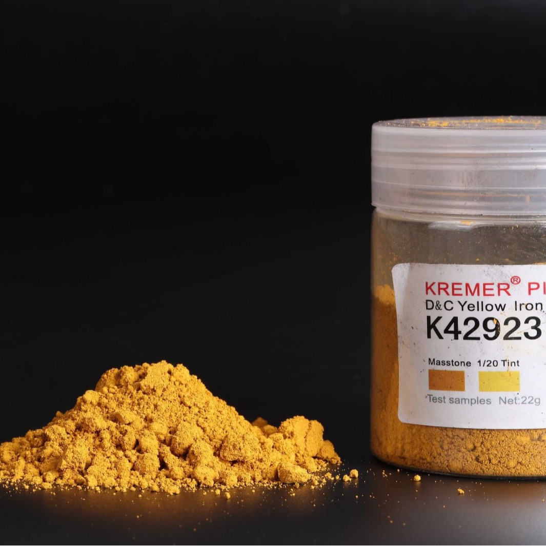Sun Iron Oxide Yellow Manufacturers Supply High-quality Color Powder Cosmetics MaKeup Toning Powder Inspection K42923