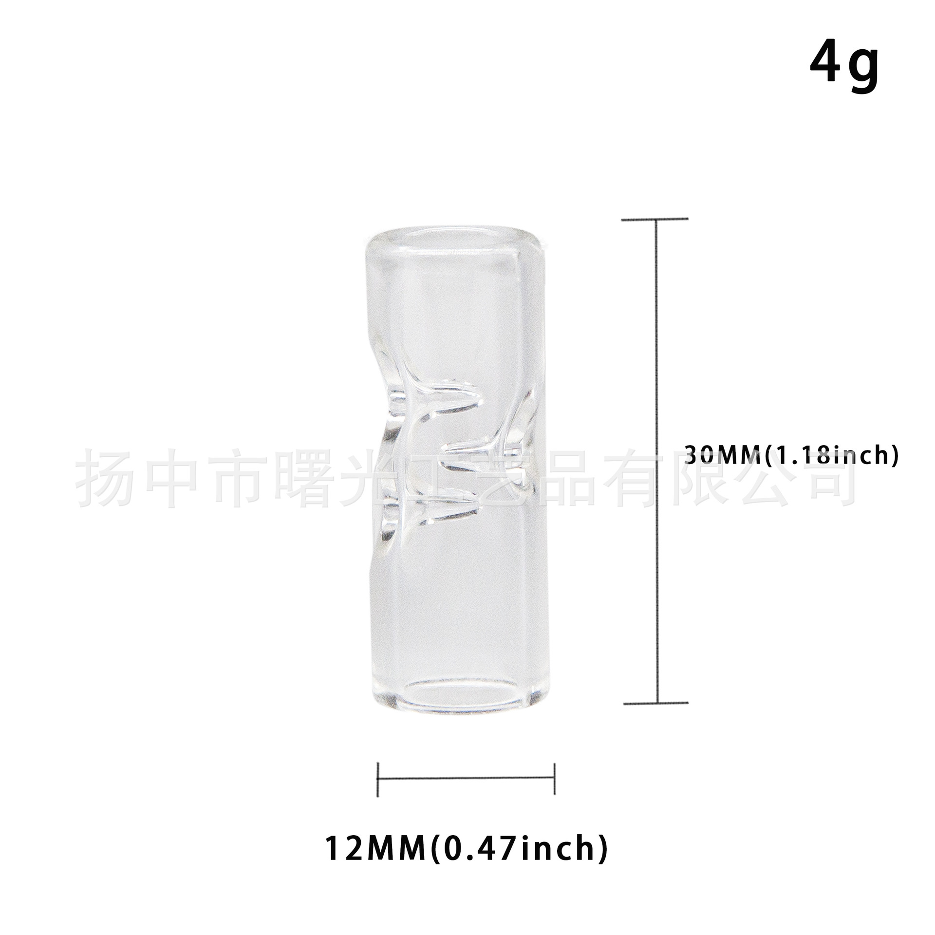 Factory Direct Sales Three-Point Structure Glass Cigarette Holder with Multi-Layer Filtration Protection Design High Borosilicate Heat-Resistant Cigarette Holder
