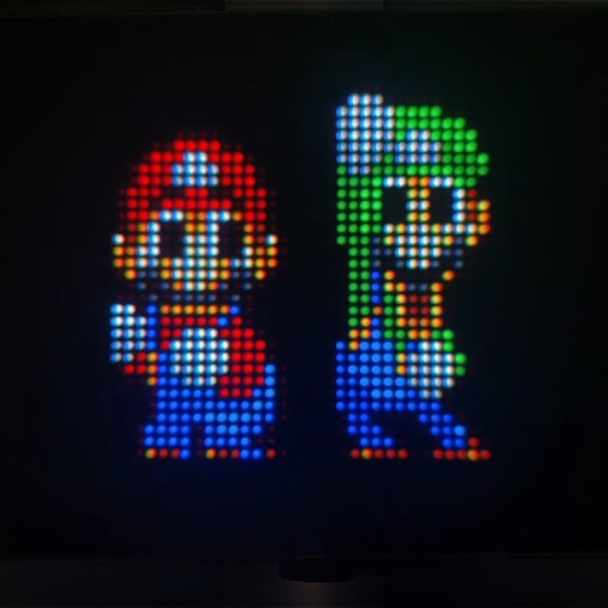 Led Dot Matrix Screen Mobile Phone Case Odm Customization App Bluetooth DIY Keyboard Screen Earphone Screen Bluetooth Speaker Screen